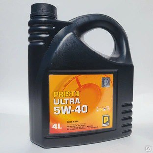 Prista ULTRA 5W40 SN 4л масло моторное синтетическое
