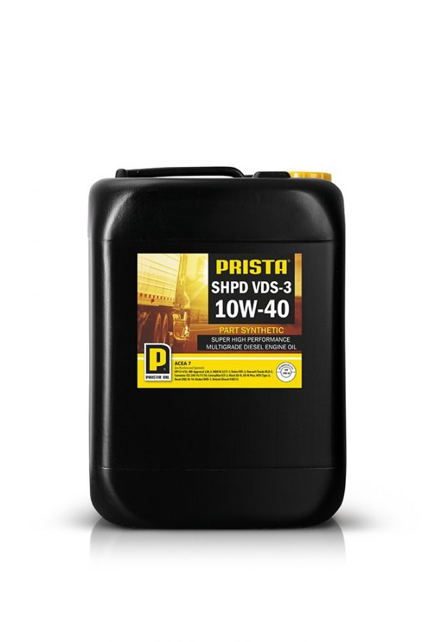 Prista SHPD VDS-3 10W40 20л масло моторное полусин.POLY