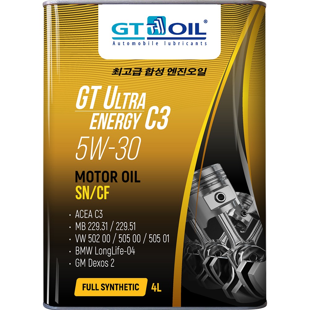 GT Ultra Energy C3 SAE 5W-30 4л MC3