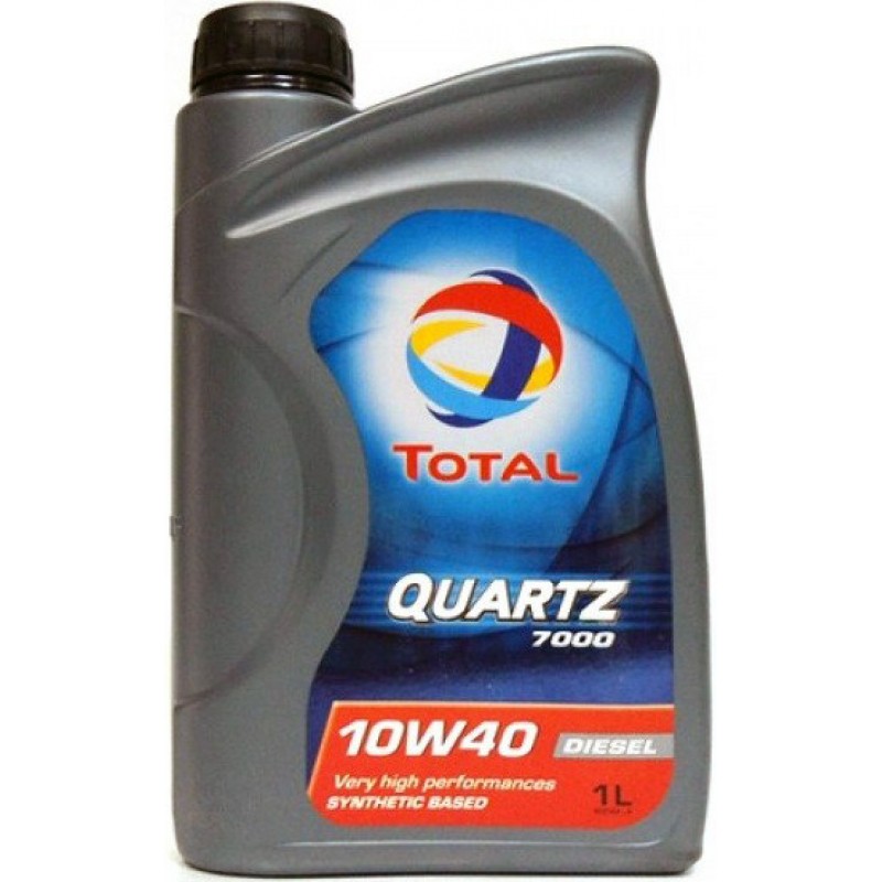 Total Quartz Diesel 7000 10W40 1л. (масло моторное полусинт.)