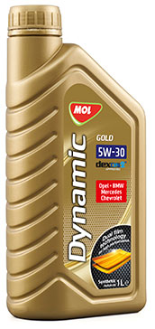 MOL Dynamic Gold 5W-30 1л масло моторное /  MC3 
