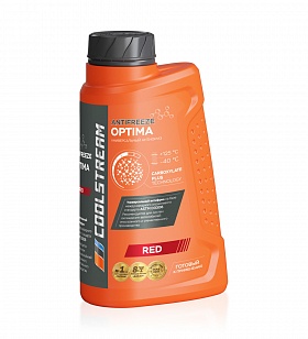 CoolStream  Optima Red, 1 кг охлаждающая жидкость (красный)
