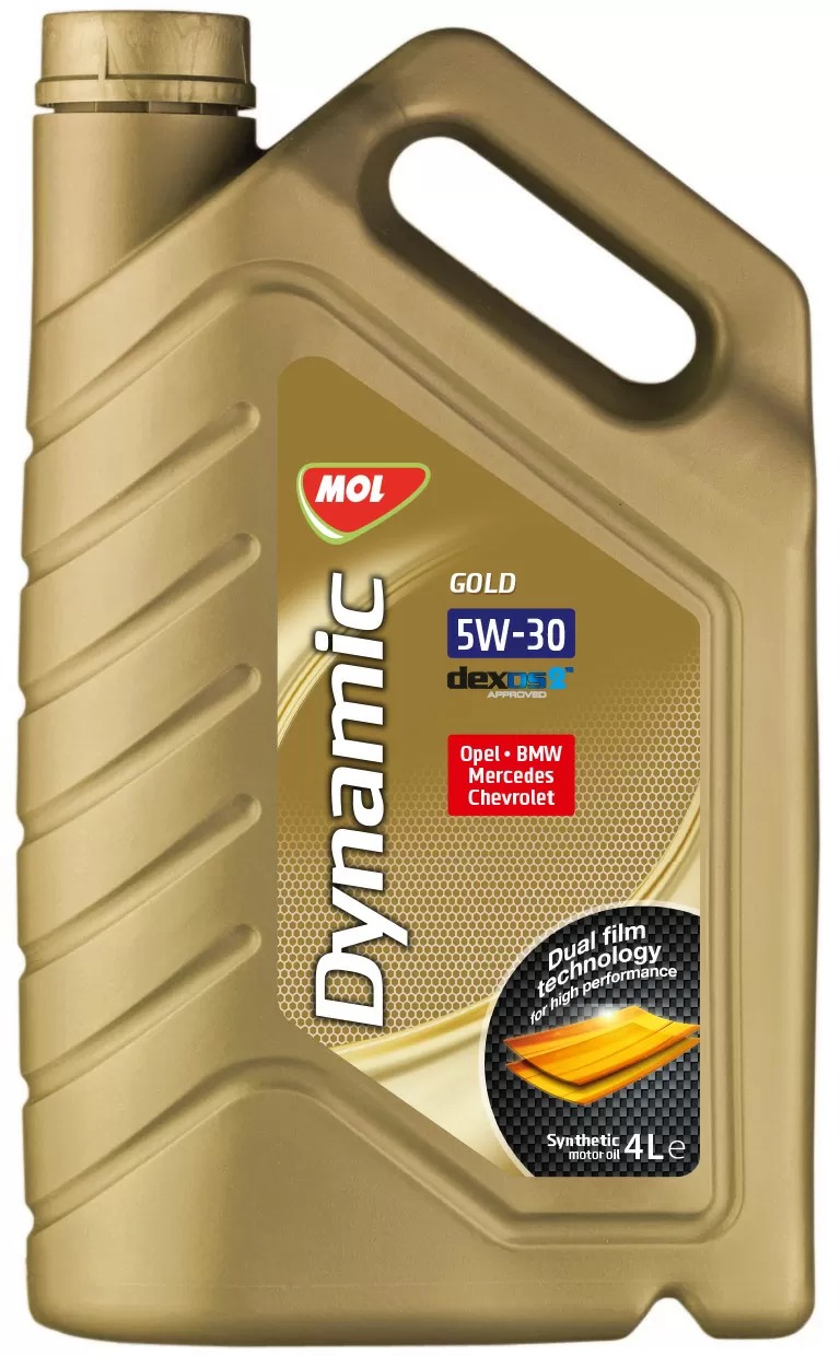 MOL Dynamic Gold 5W-30 4л масло моторное /  MC3 
