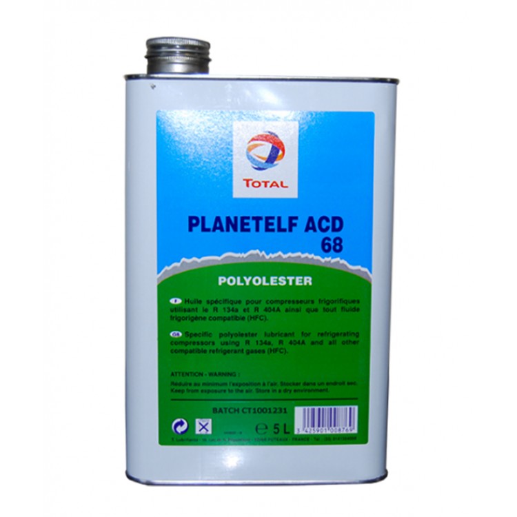 Total PLANETELF ACD 68 5л (масло компрессорное синтетич.)