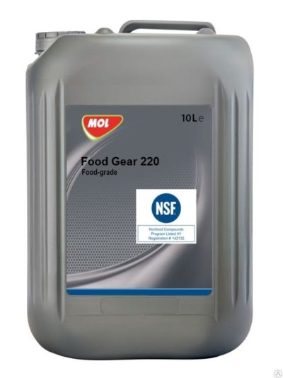 MOL Food Gear 220  10L - масло редукторное