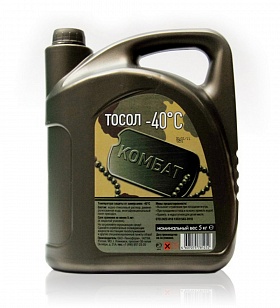 Тосол Комбат, 5 кг охлаждающая жидкость (антифриз)
