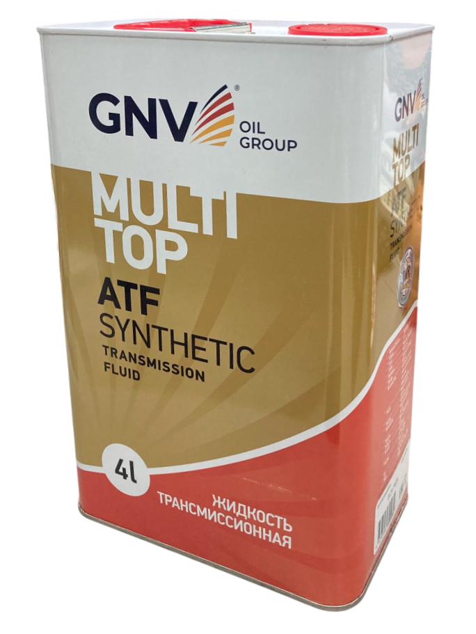 GNV ATF MultiTop Synthetic (мет. канистра 4 л.) Жидкость трансмиссионная