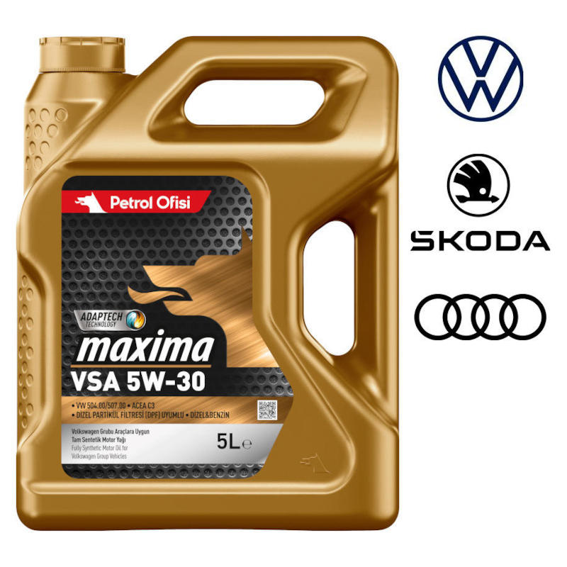 Petrol Ofisi MAXIMA VSA 5W-30 5L   Моторное масло  long life 504/507