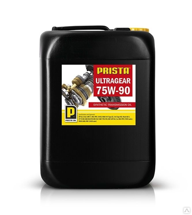 Prista ULTRAGEAR 75w90 ( GL-4/ GL-5) 20л масло трансмиссионное полусинтетическое