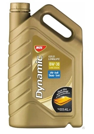 MOL Dynamic Gold Longlife 0W-30 4л масло моторное  504/507   С3