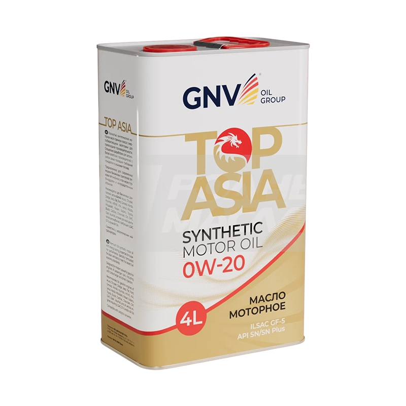 GNV Top Asia    0w20 4л  моторное масло SP