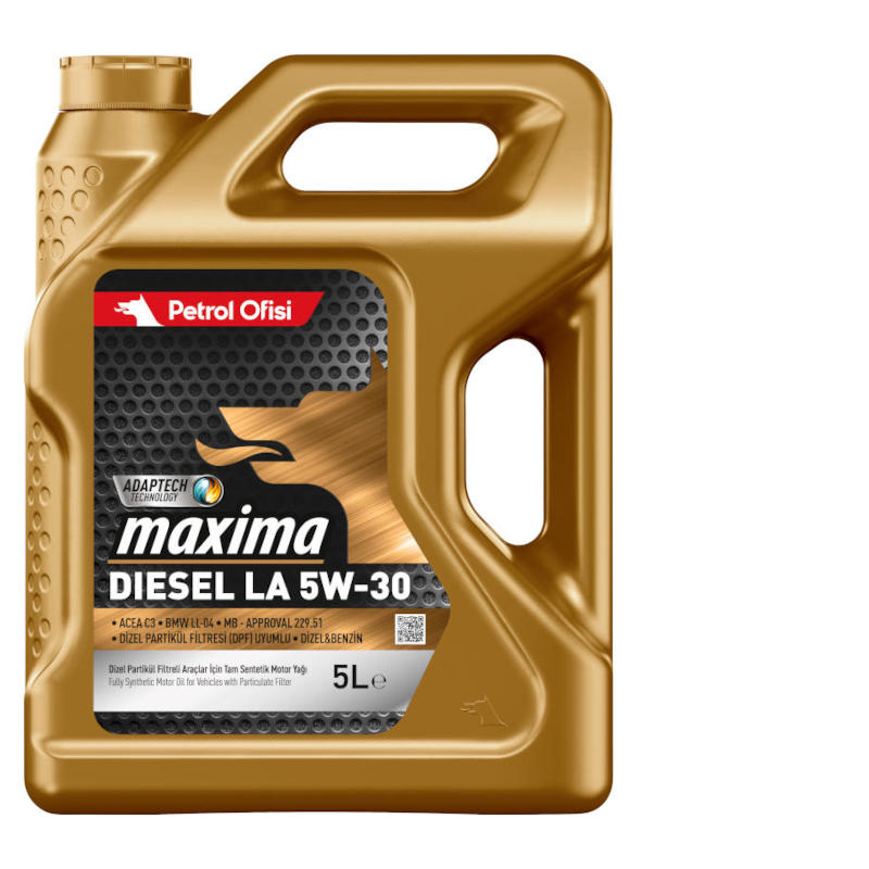 Petrol Ofisi MAXIMA DIESEL LA 5W-30 5L Моторное масло MB 229.52