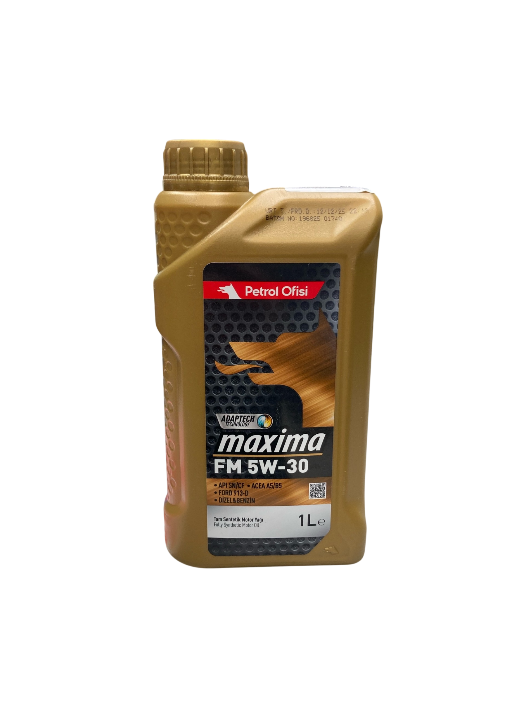 Petrol Ofisi MAXIMA FM 5W-30  1L Моторное масло NFC/SXR/SN